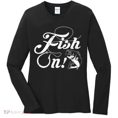 Funny Fishing Women's Long Sleeve Shirt