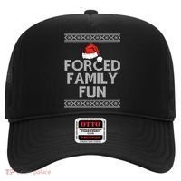 Forced Family Fun Funny Ugly Christmas Holiday Hat thumb 0