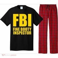 Funny Fbi Fine Booty Inspector Pajama Set thumb 0
