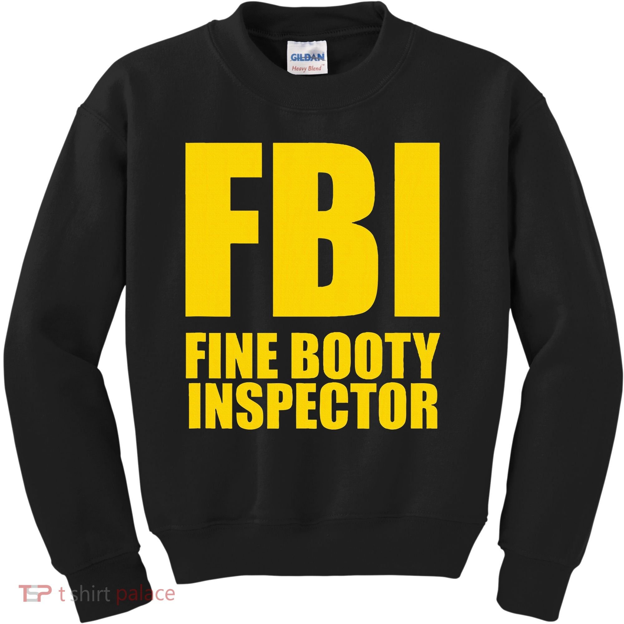 Funny Fbi Fine Booty Inspector Kids Sweatshirt