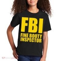 Funny Fbi Fine Booty Inspector Kids T-Shirt thumb 2