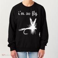 Fly Funny Fishing Women's Sweatshirt thumb 0