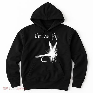 Fly Funny Fishing Hoodie