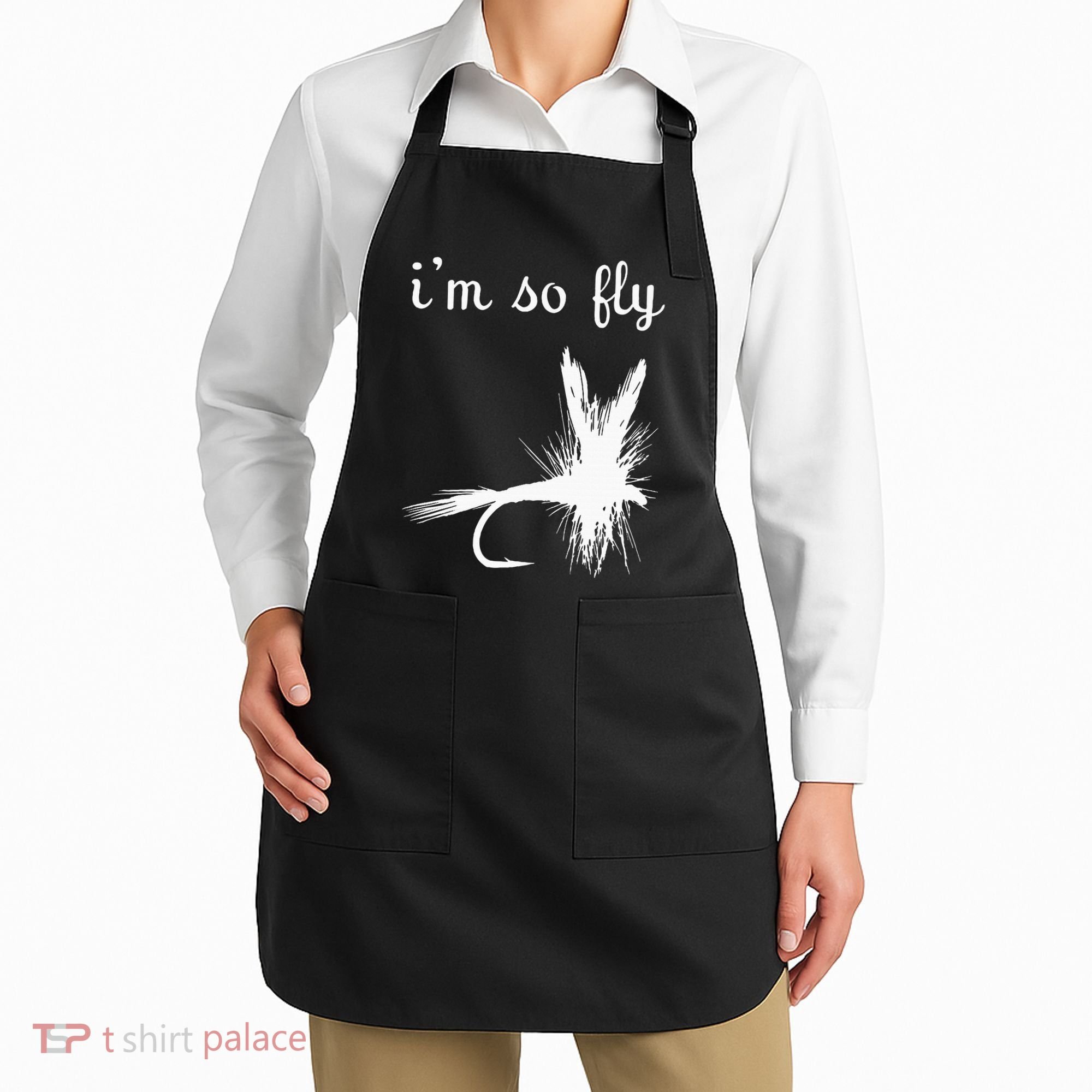 Fly Funny Fishing Apron