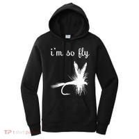 Fly Funny Fishing Women's Hoodie thumb 0