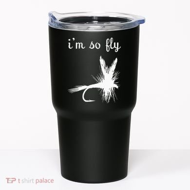 Fly Funny Fishing Tumbler