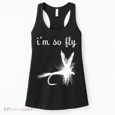 Fly Funny Fishing Women's Tank Top