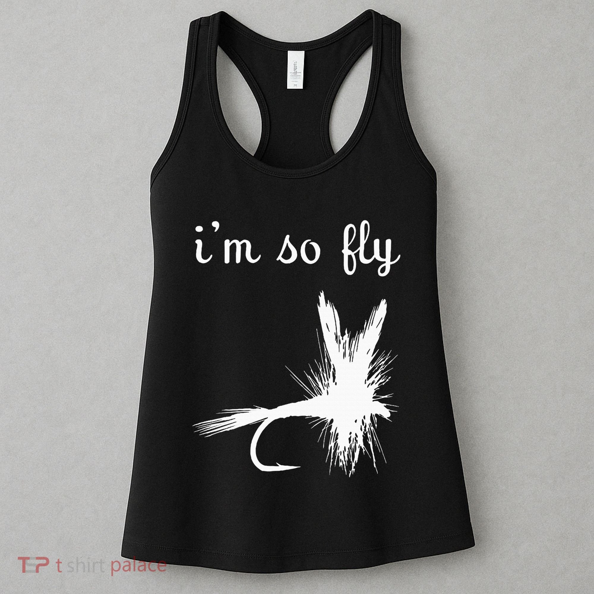 Fly Funny Fishing Women's Tank Top