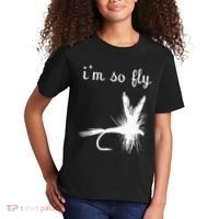 Fly Funny Fishing Kids T-Shirt thumb 2