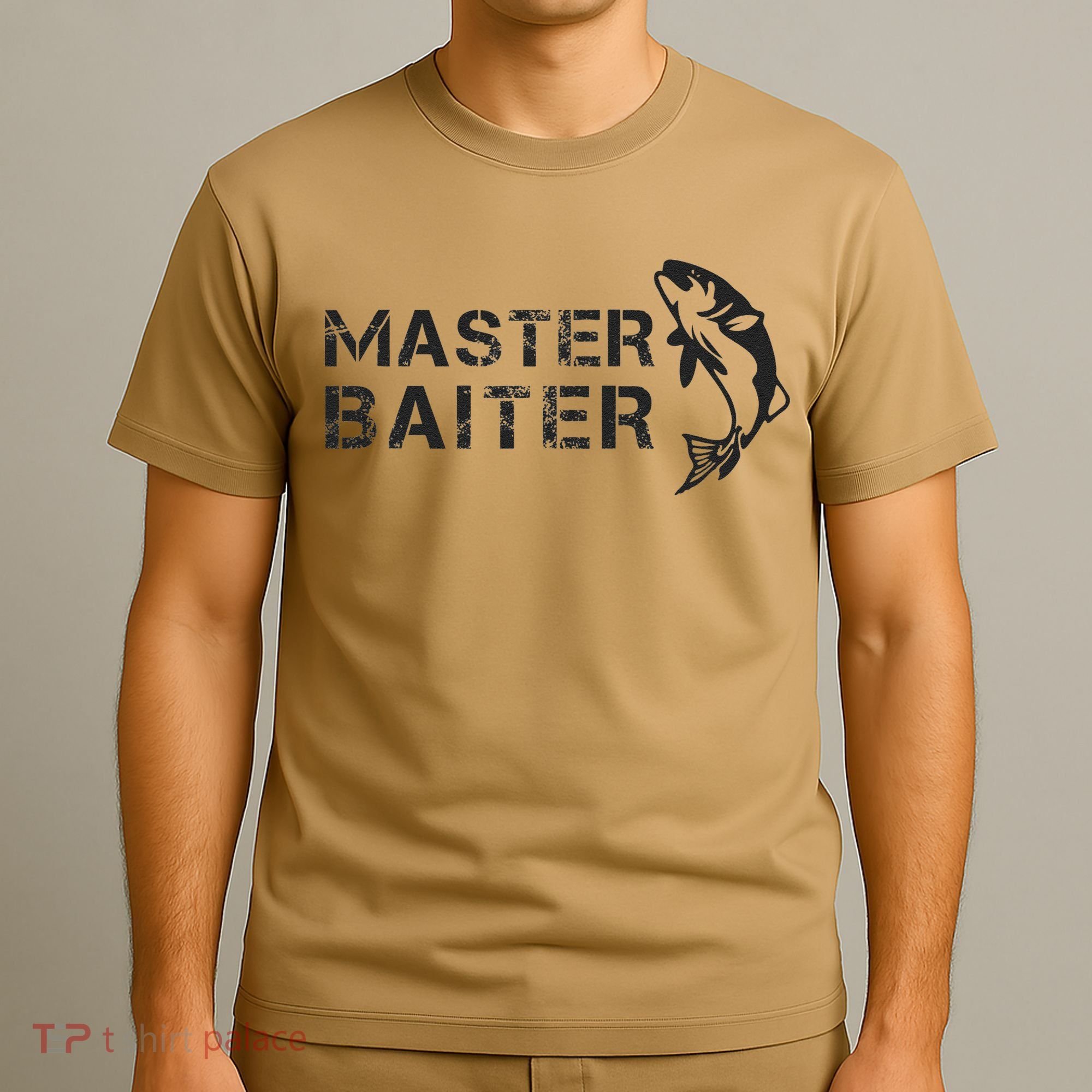 Funny Fishing Fishermen Fish Dad Master Baiter Joke T-Shirt