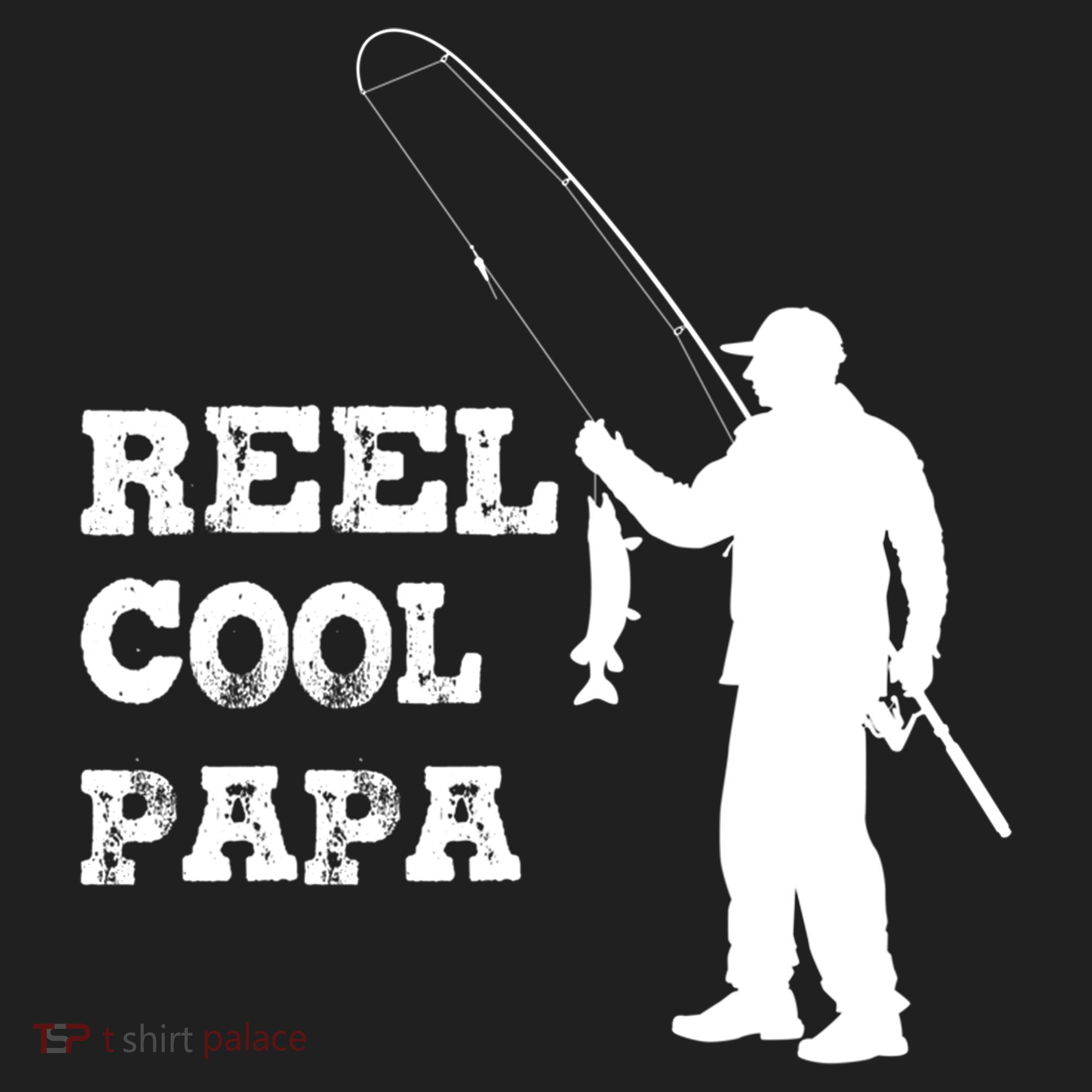 Fishing Fisher Funny Reel Cool Papa Great Gift Hat