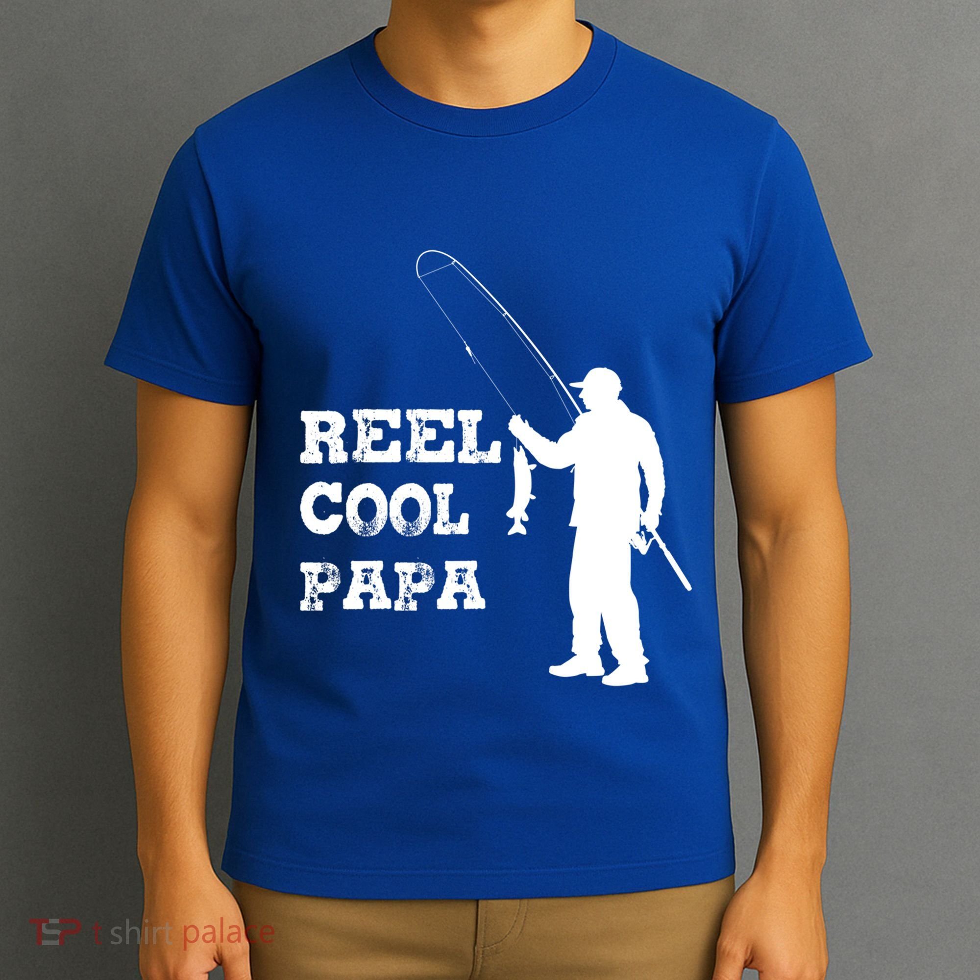 Fishing Fisher Funny Reel Cool Papa Great Gift T-Shirt