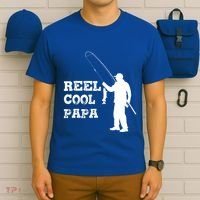 Fishing Fisher Funny Reel Cool Papa Great Gift T-Shirt thumb 6