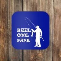 Fishing Fisher Funny Reel Cool Papa Great Gift Coaster thumb 0