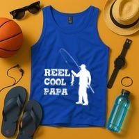Fishing Fisher Funny Reel Cool Papa Great Gift Tank Top thumb 4