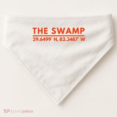 Florida Fl Fans The Swamp USA-Made Doggie Bandana