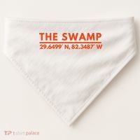 Florida Fl Fans The Swamp USA-Made Doggie Bandana thumb 0