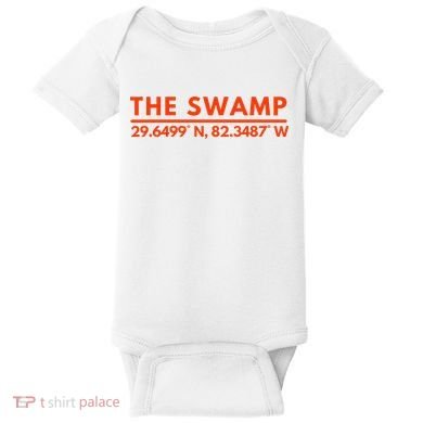 Florida Fl Fans The Swamp Baby Bodysuit