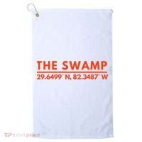 Florida Fl Fans The Swamp Golf Towel thumb 0