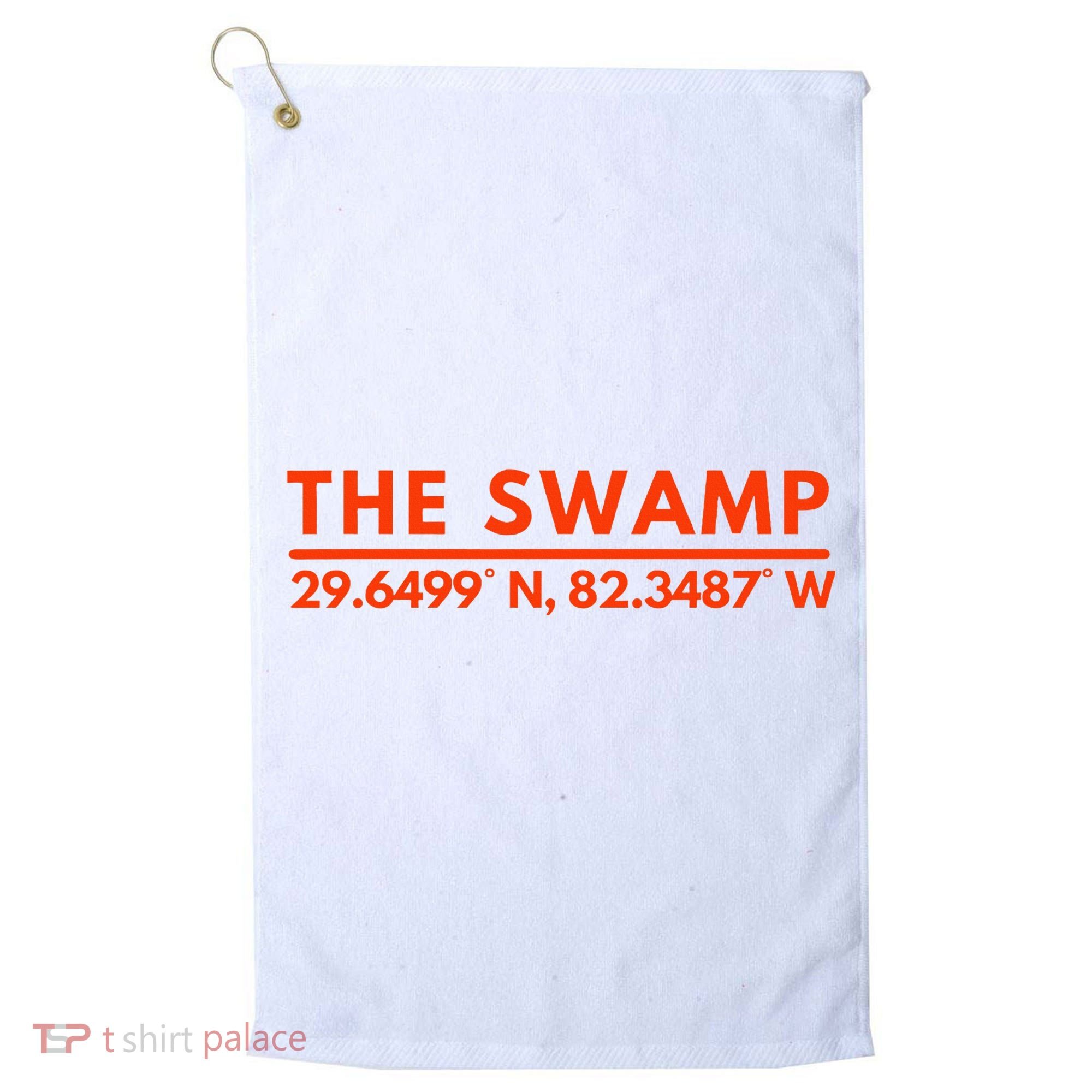 Florida Fl Fans The Swamp Golf Towel