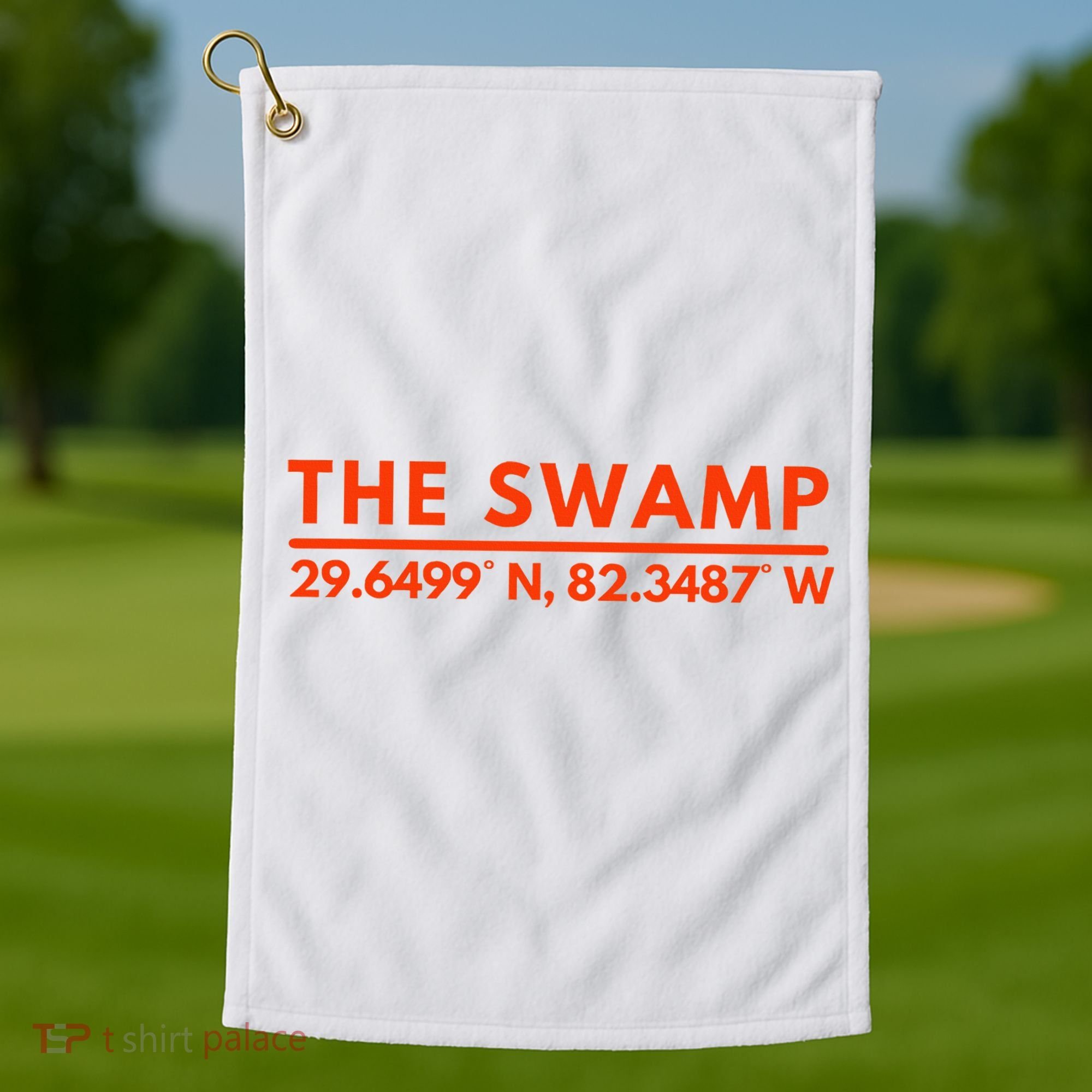 Florida Fl Fans The Swamp Golf Towel