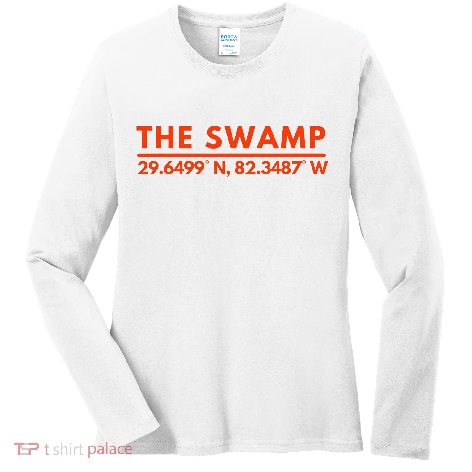 Florida Fl Fans The Swamp Women's Long Sleeve Shirt