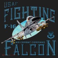 Fighting Falcon F16 Women's Sweatshirt thumb 2