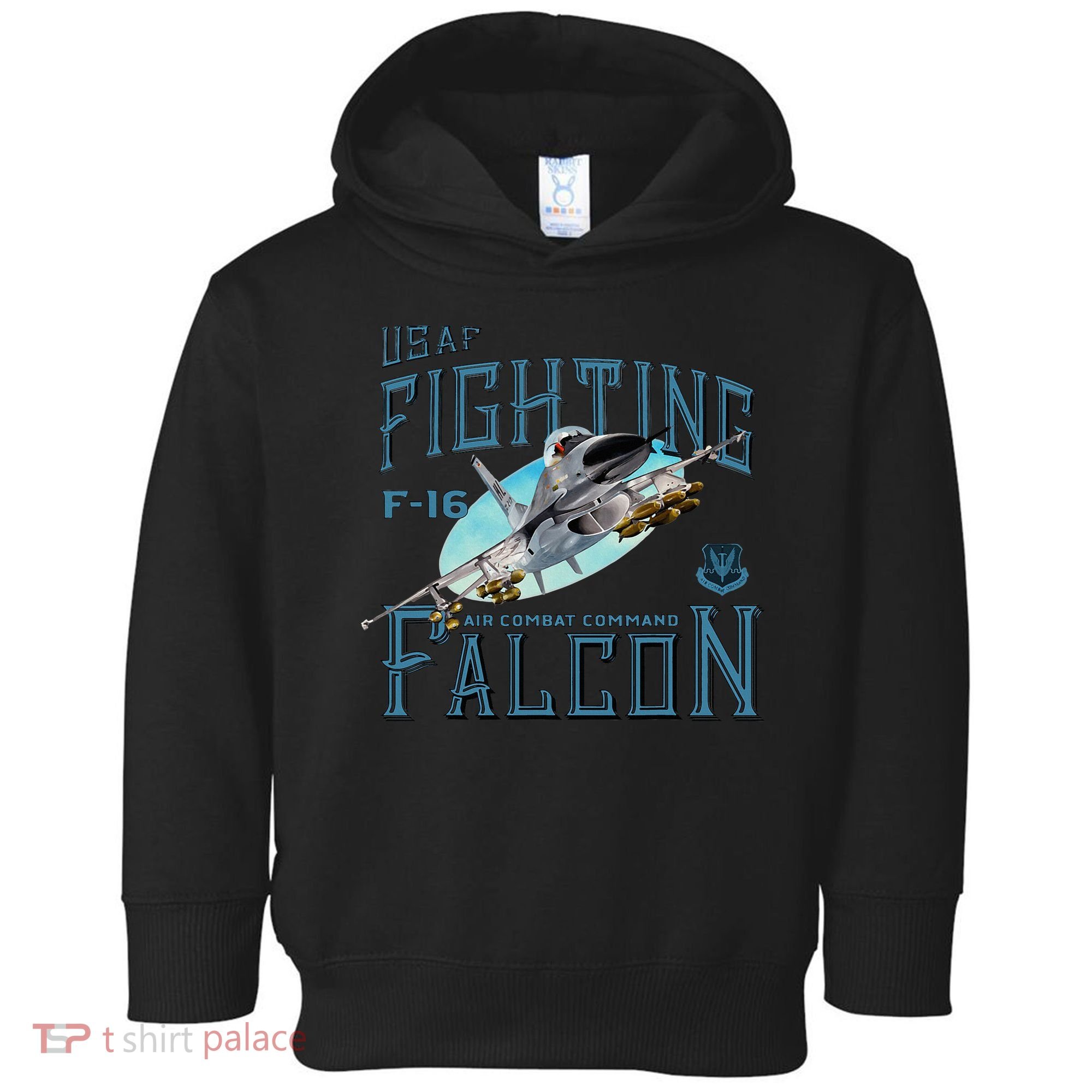 Fighting Falcon F16 Toddler Hoodie