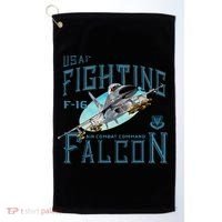 Fighting Falcon F16 Golf Towel thumb 0