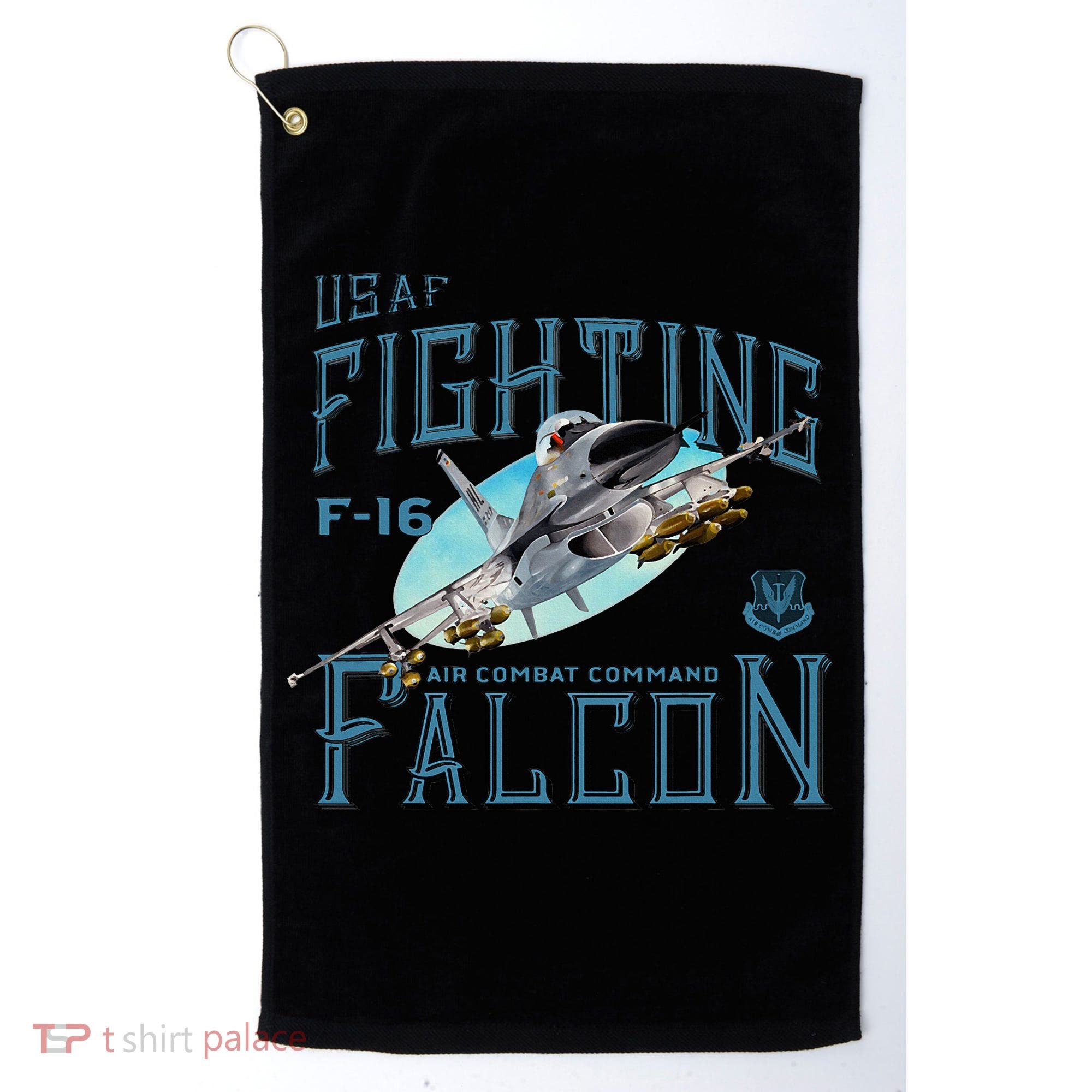 Fighting Falcon F16 Golf Towel