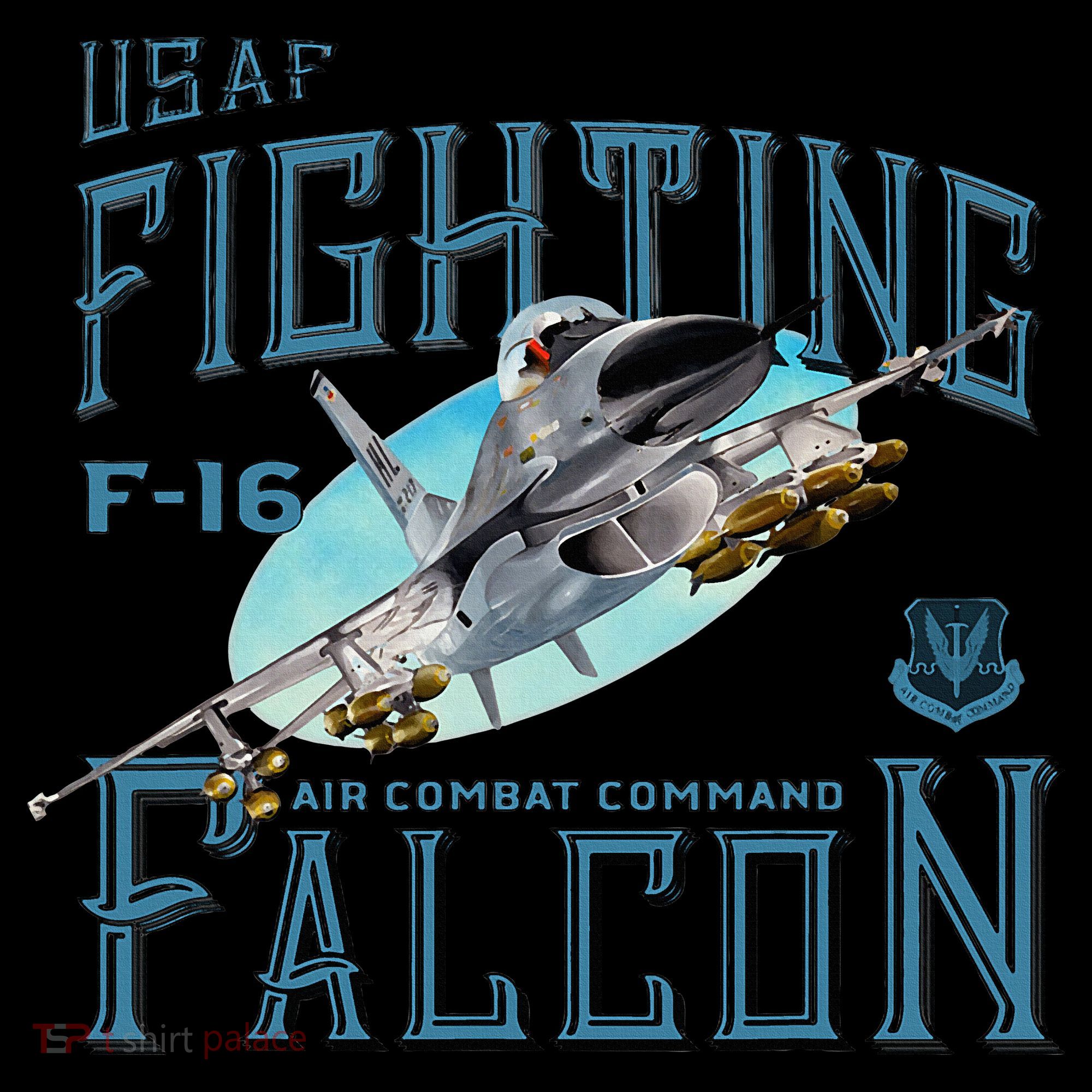 Fighting Falcon F16 Women's Long Sleeve Shirt