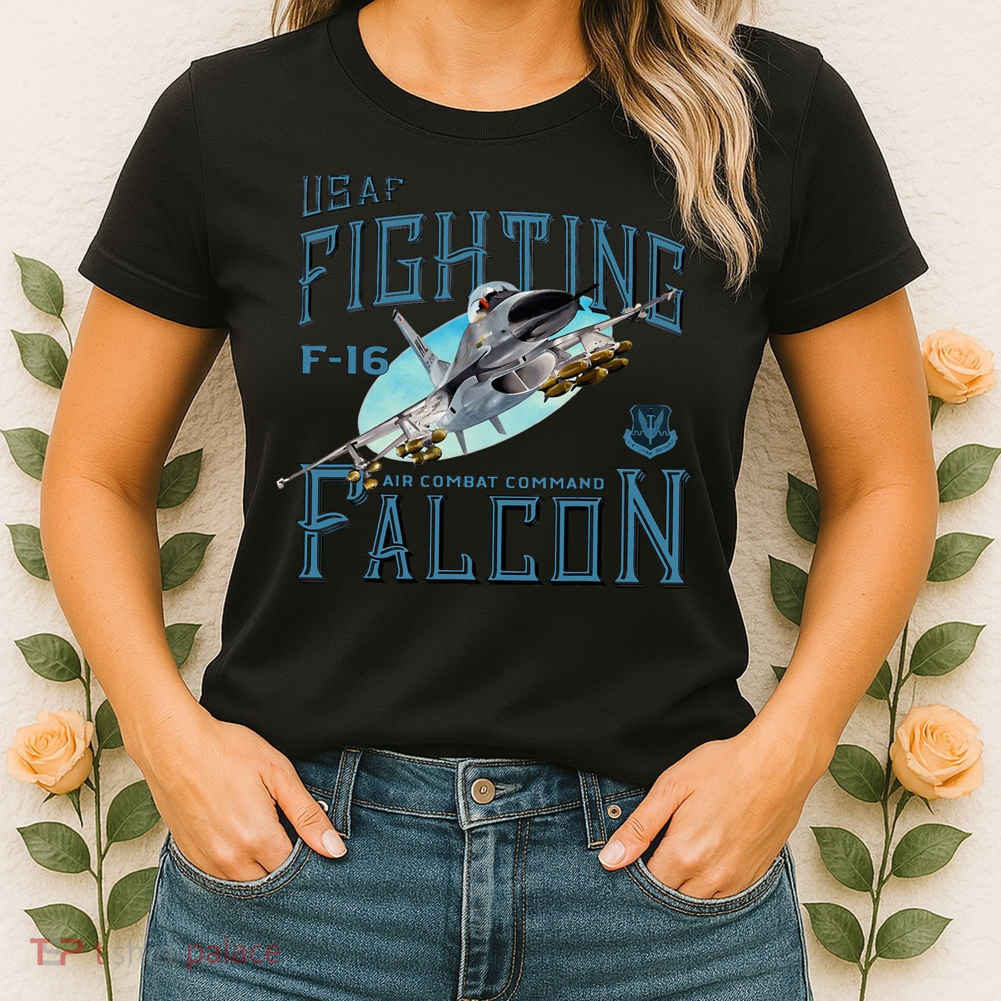 Fighting Falcon F16 Women's T-Shirt