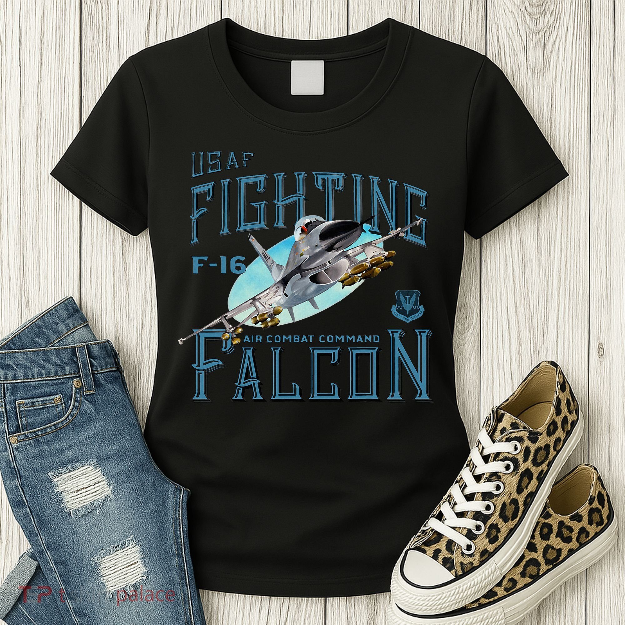 Fighting Falcon F16 Women's T-Shirt