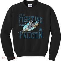 Fighting Falcon F16 Kids Sweatshirt thumb 0