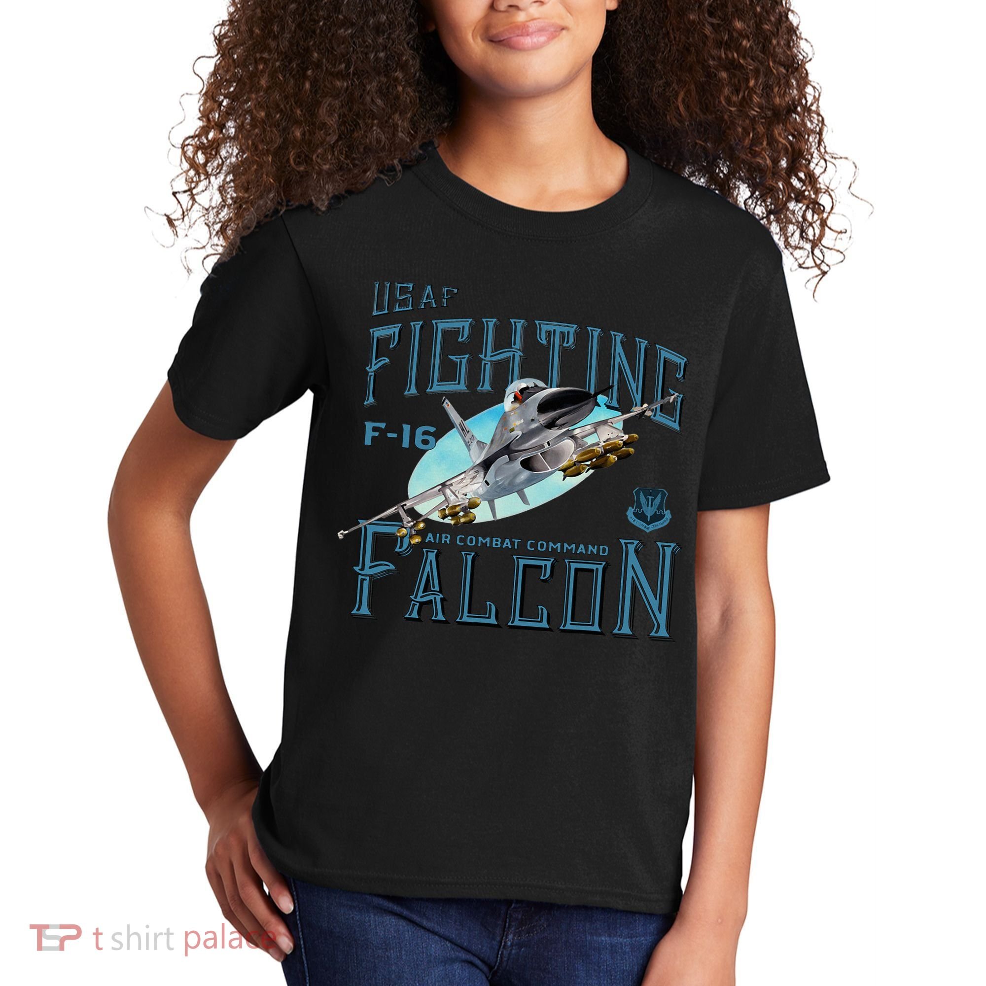 Fighting Falcon F16 Kids T-Shirt