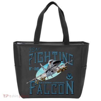 Fighting Falcon F16 Tote Bag