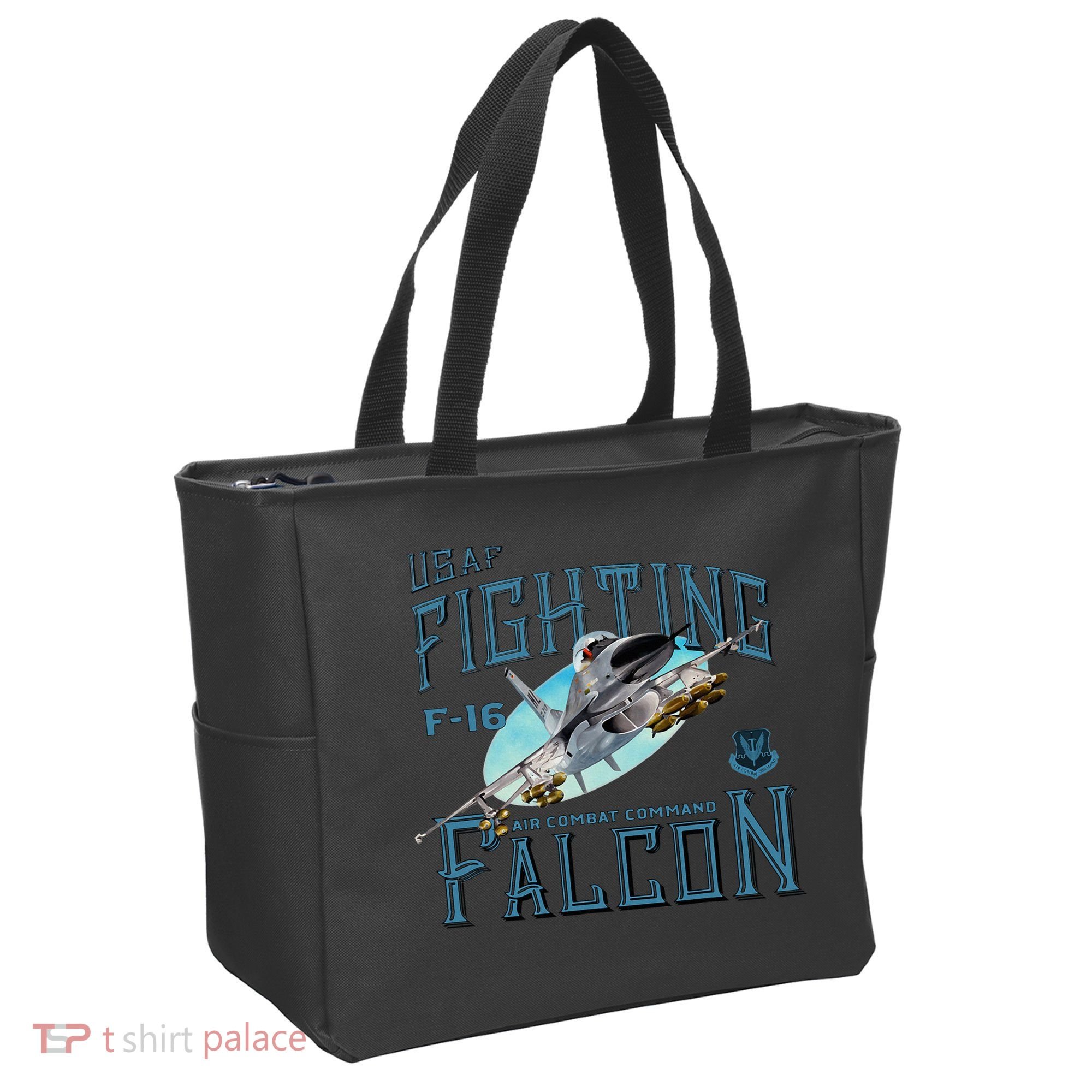 Fighting Falcon F16 Tote Bag