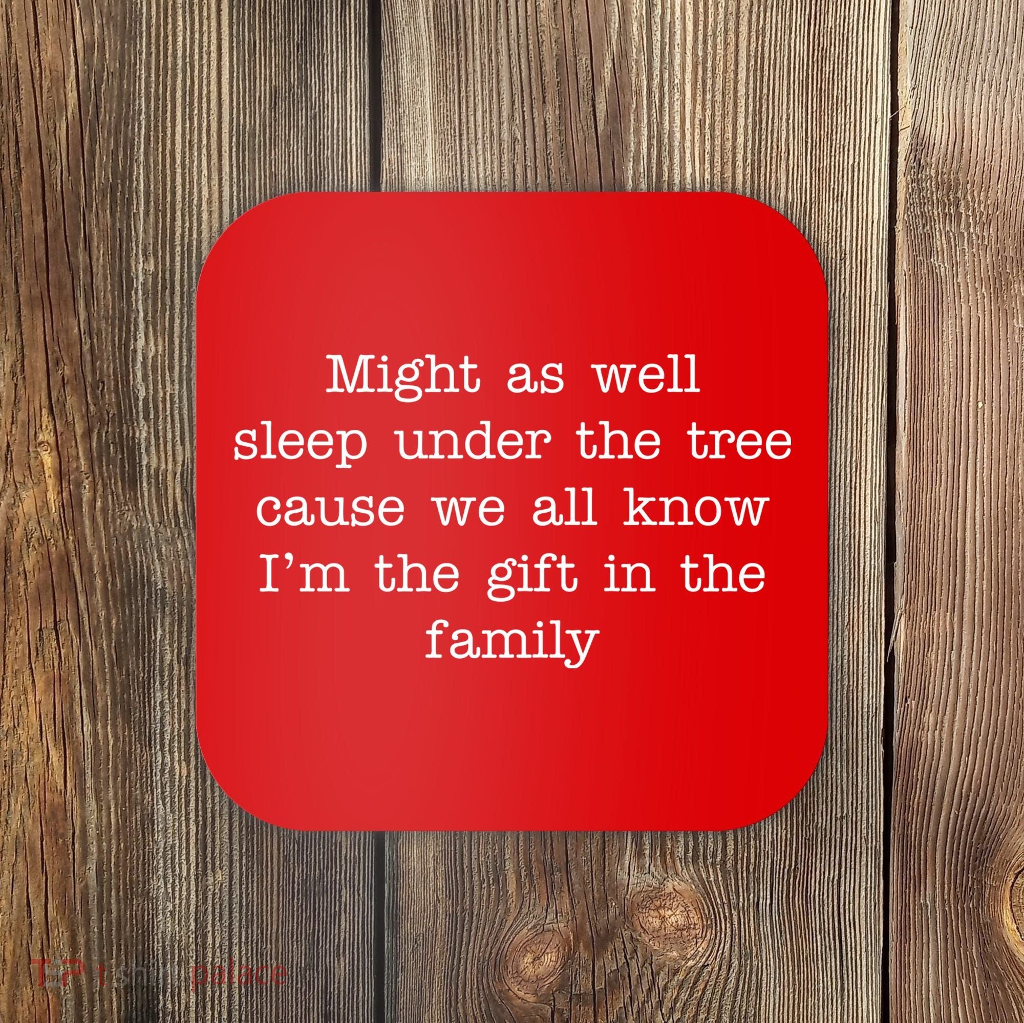 Funny Family Favorite Child Christmas Gift Meme Coaster
