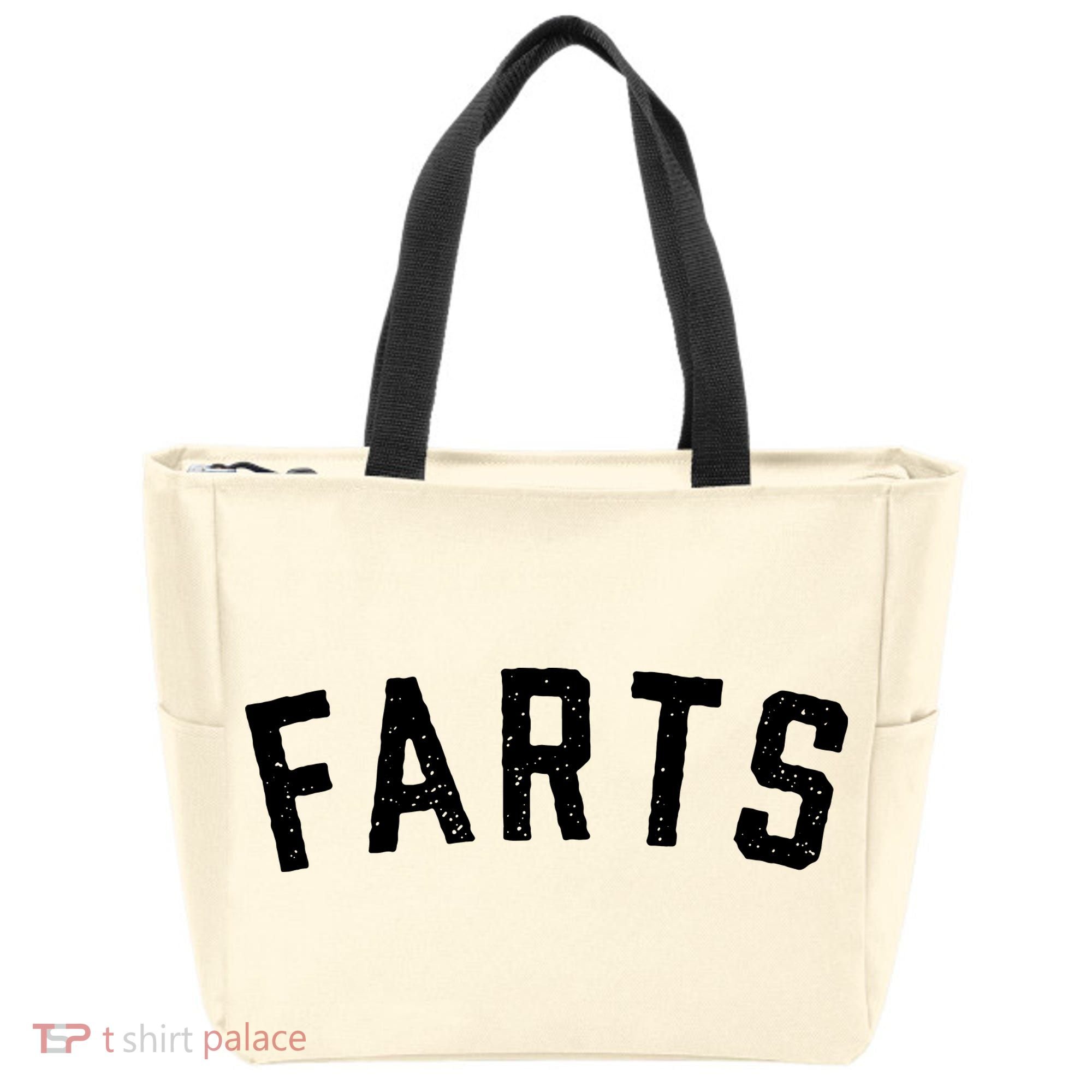 Farts Funny Tote Bag