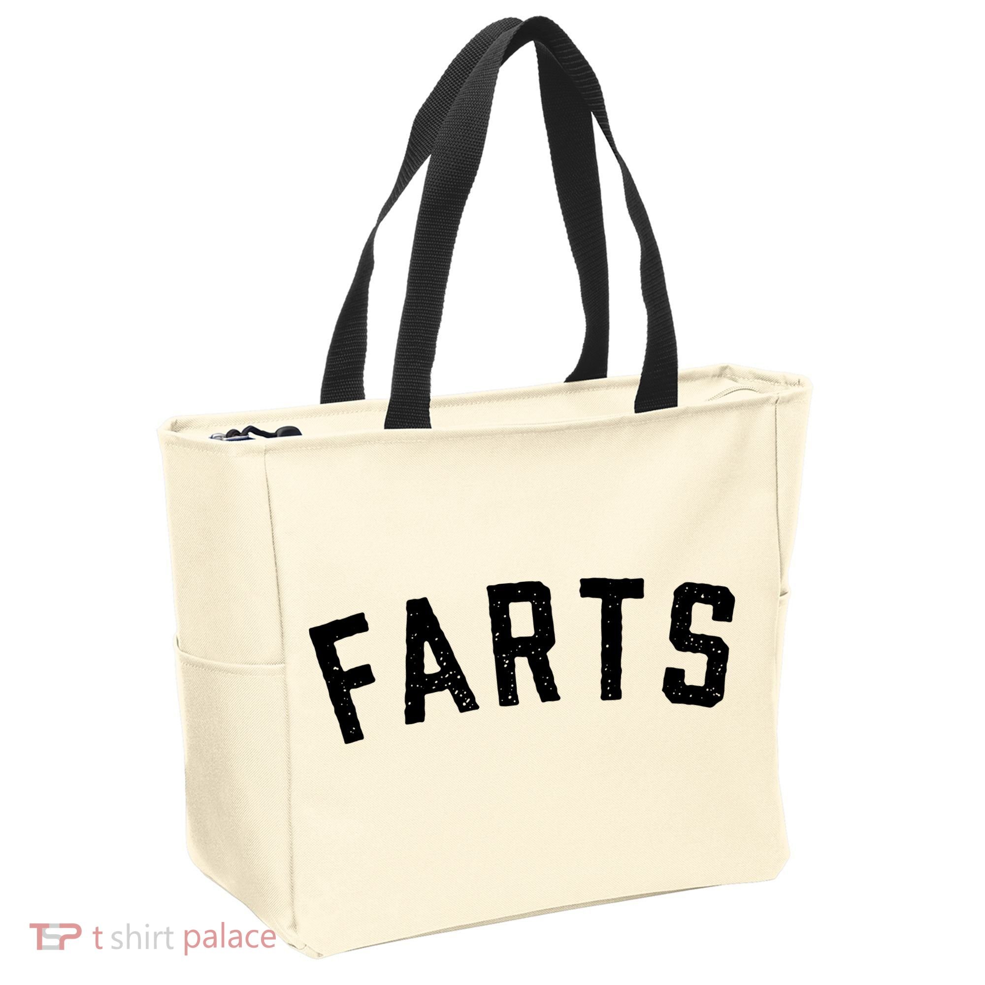Farts Funny Tote Bag