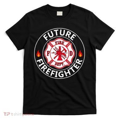 Future Firefighter Fire Fighter Badge Child T-Shirt