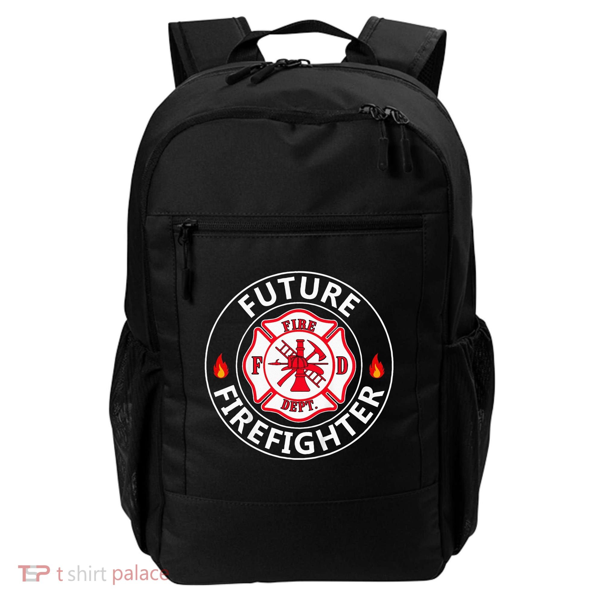 Future Firefighter Fire Fighter Badge Child Backpack
