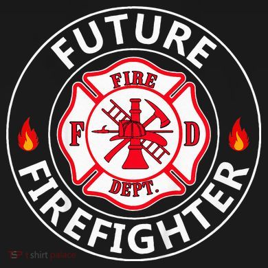 Future Firefighter Fire Fighter Badge Child Polo