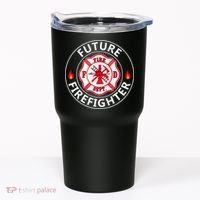 Future Firefighter Fire Fighter Badge Child Tumbler thumb 0
