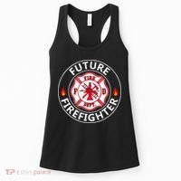 Future Firefighter Fire Fighter Badge Child Women's Tank Top thumb 0