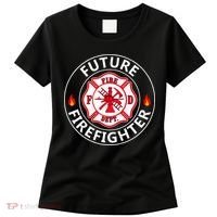 Future Firefighter Fire Fighter Badge Child Women's T-Shirt thumb 0