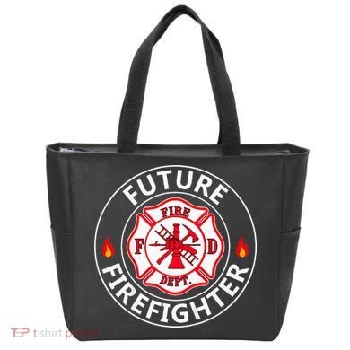 Future Firefighter Fire Fighter Badge Child Tote Bag