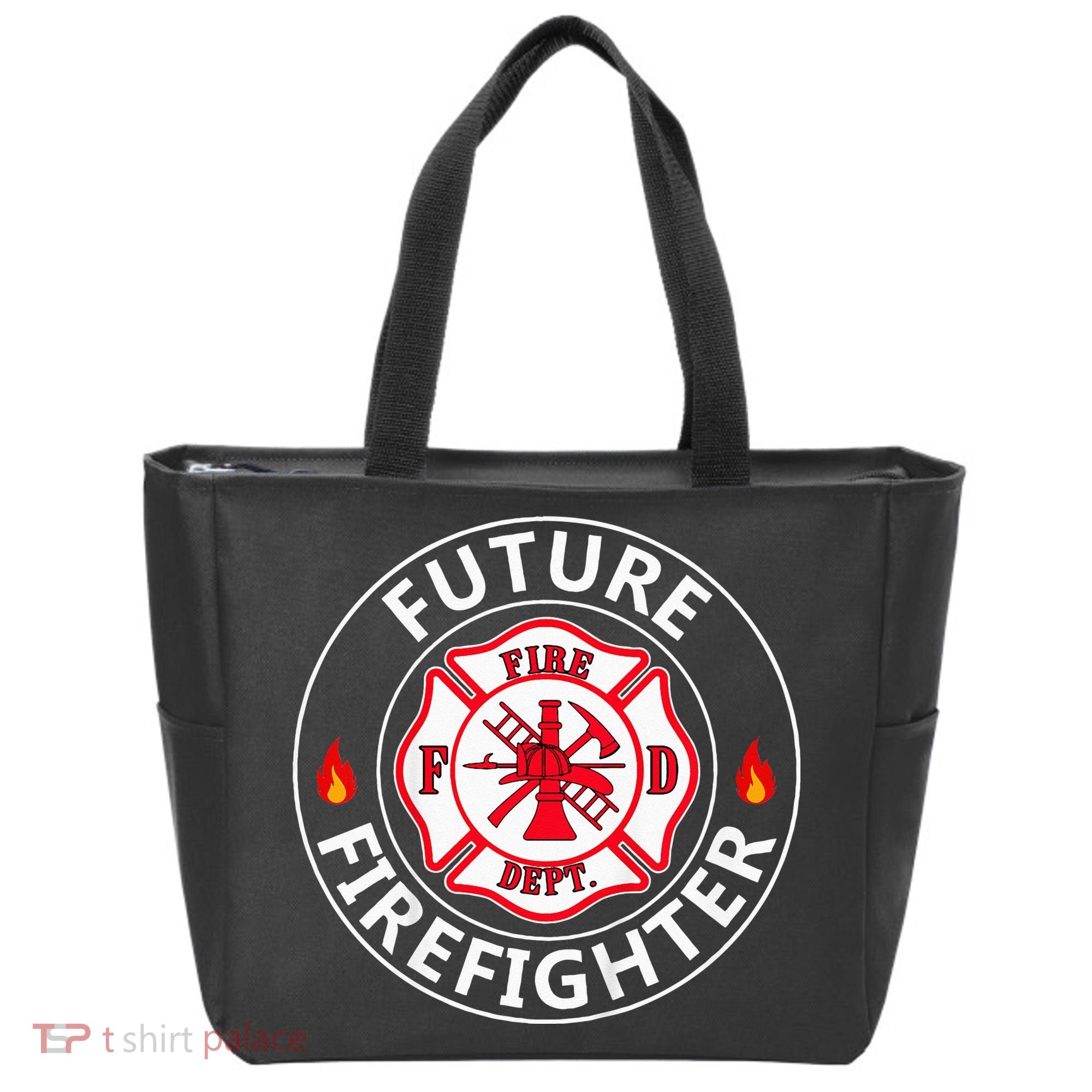 Future Firefighter Fire Fighter Badge Child Tote Bag