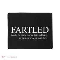 Fartled Funny Fart Definition Mousepad thumb 0