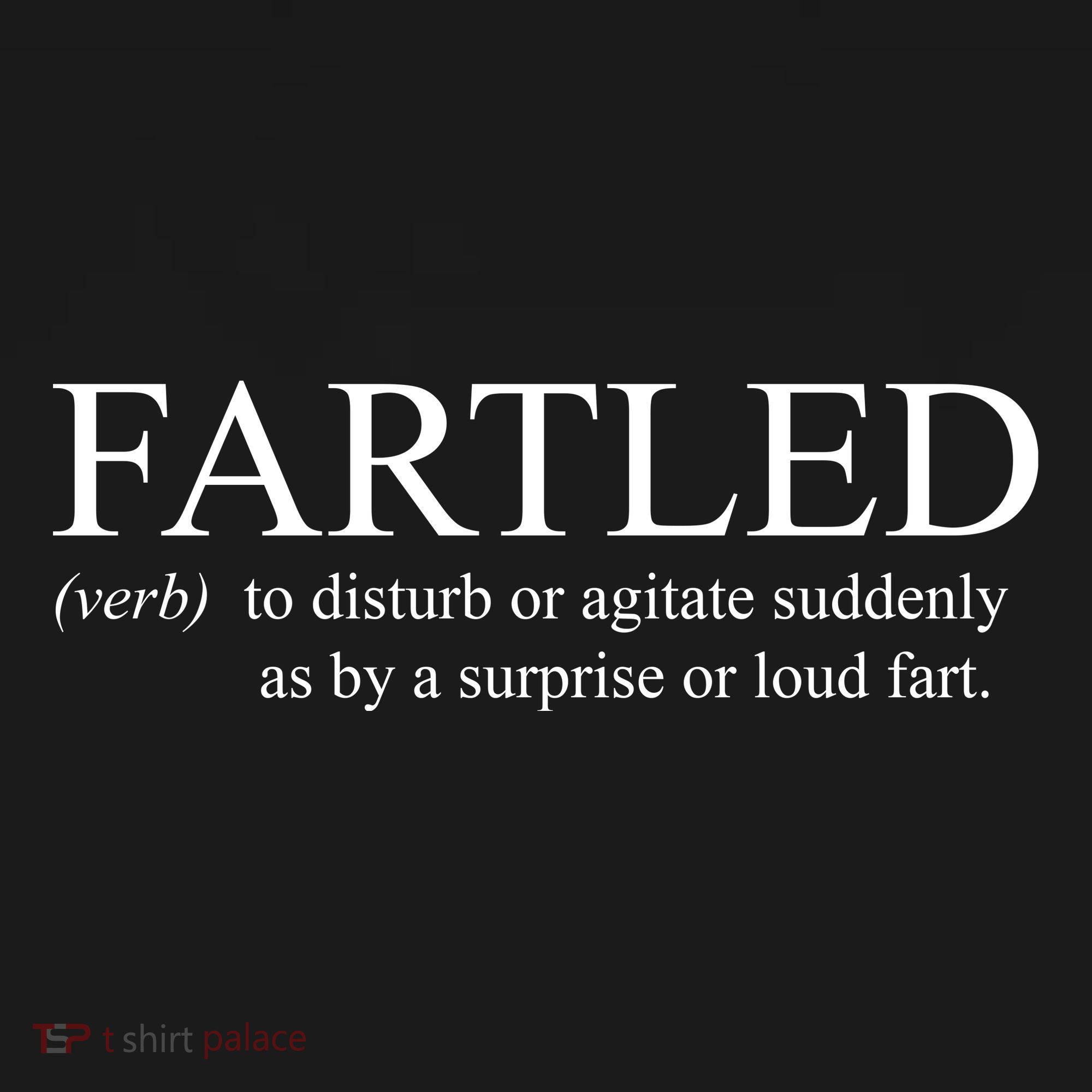 Fartled Funny Fart Definition Ornament